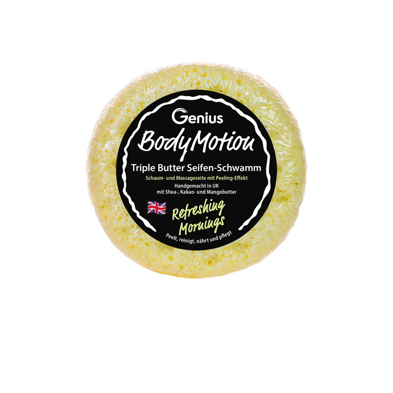 Genius Body Motion Triple Butter Seifen-Schwamm