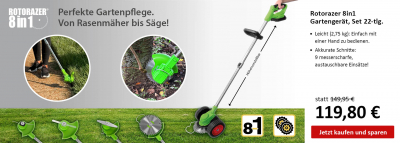 Rotorazer 8in1