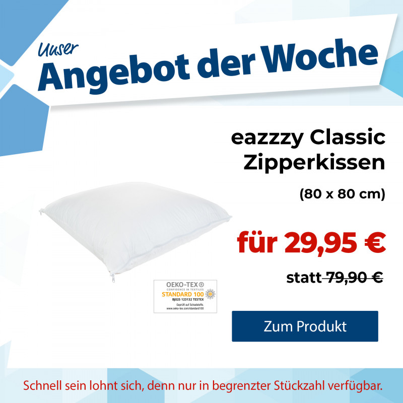 eazzzy Classic Zipperkissen