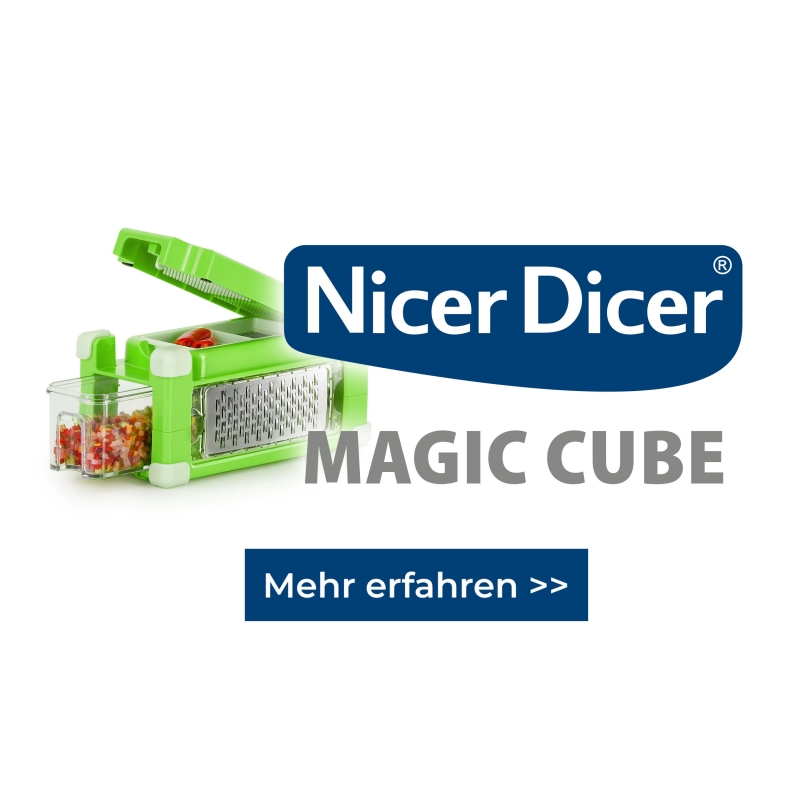 Nicer Dicer Magic Cube - Mehr Infos