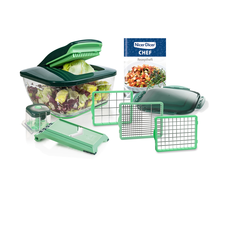 Nicer Dicer Chef | Set 10-tlg.