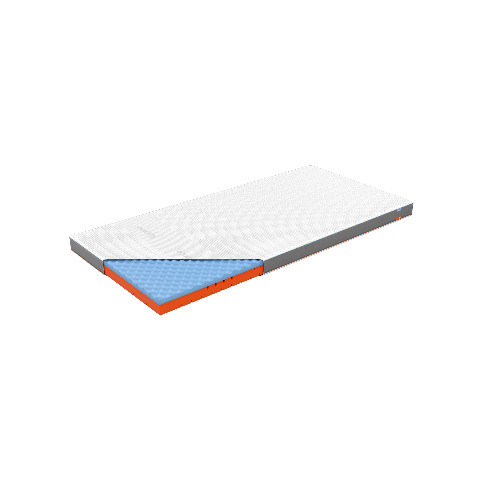 eazzzy Topper Premium Cube Advance | 100 x 200 x 9 cm