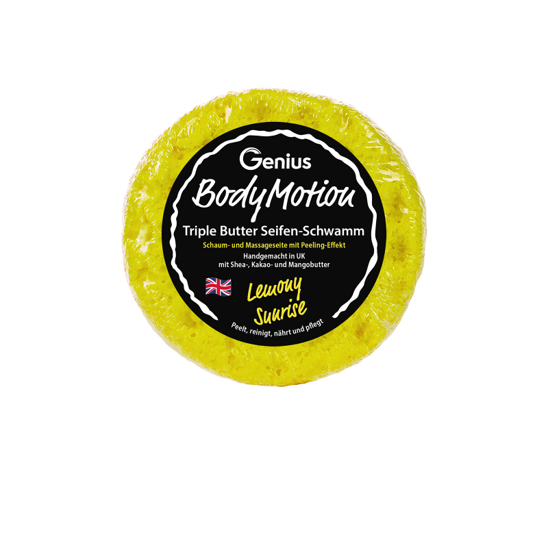 Genius Body Motion Triple Butter Seifen-Schwamm