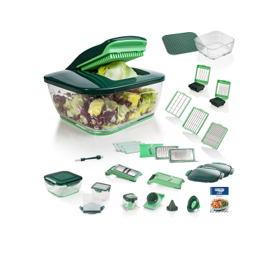 Nicer Dicer Chef | inkl. Glasschüssel (Set 34-tlg.)