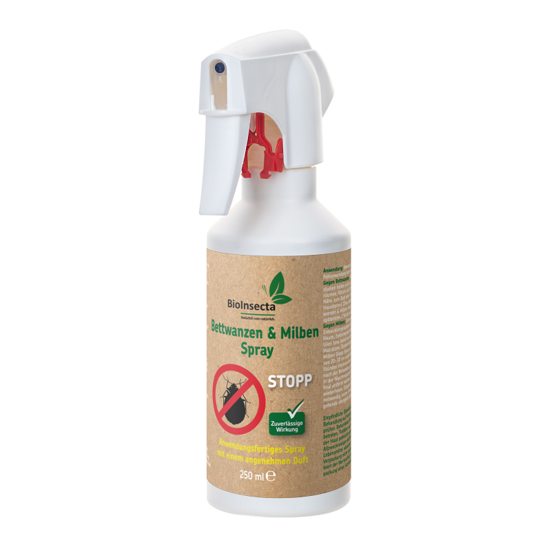 BioInsecta Bettwanzen und Milben Spray | 250 ml