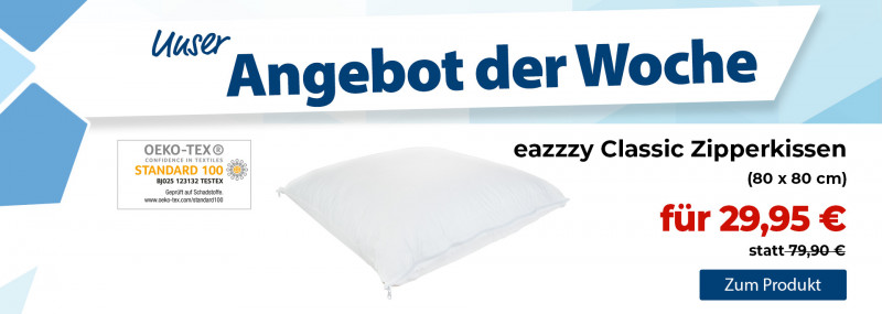 eazzzy Classic Zipperkissen