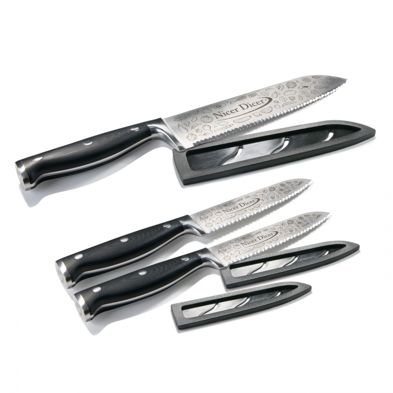 Nicer Dicer Knife Professional Messer-Set | 6-tlg.