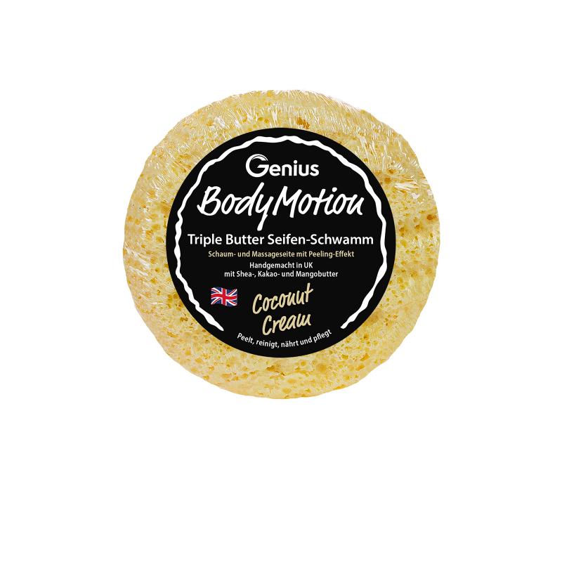 Genius Body Motion Triple Butter Seifen-Schwamm