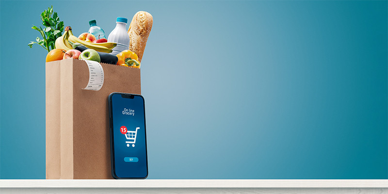   Lebensmittel online bestellen statt im Supermarkt einkaufen?
