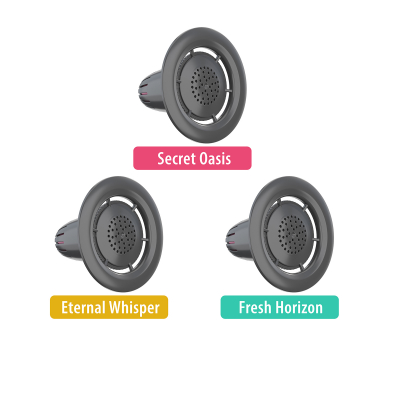 INVICTUS HAIR D7 Pflege- und Duftaufsatz | Zubehör-Set 3-tlg.