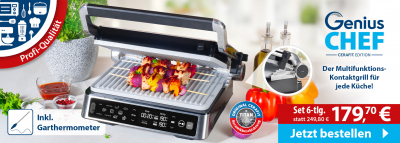 Genius Chef Kontaktgrill