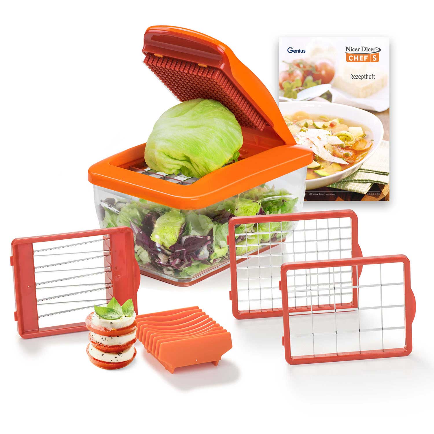 Nicer Dicer Chef S | Set 8-tlg.