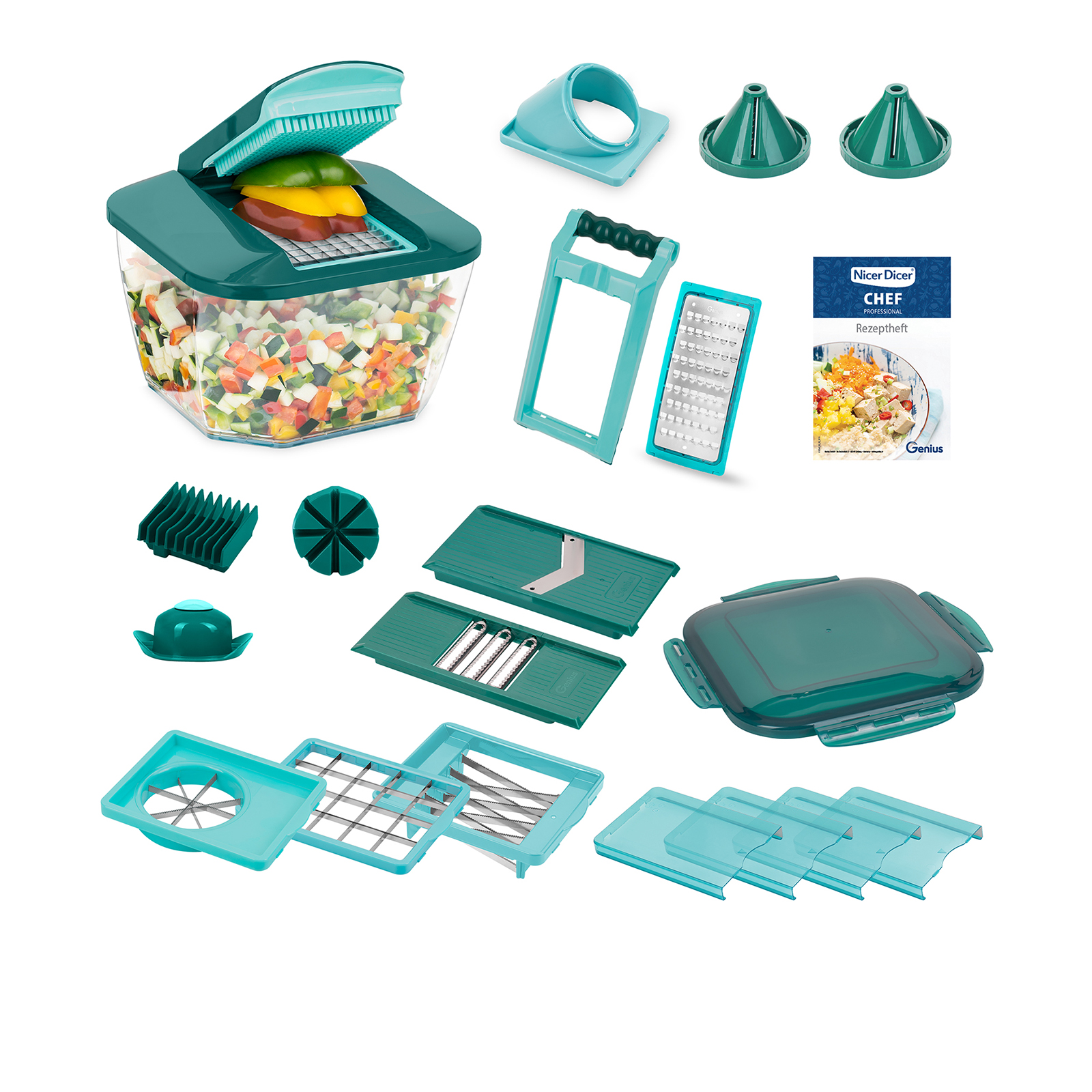 Nicer Dicer Chef Professional | Set 23-tlg.