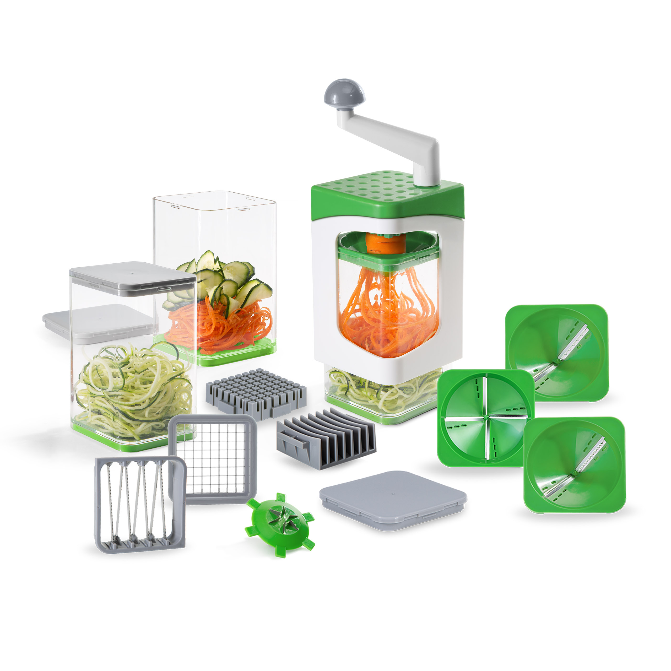 Nicer Dicer Julietti Spiralschneider | Deluxe-Set 17-tlg.