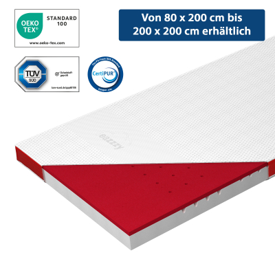 eazzzy Topper Premium Heat Therapy 90 x 200 x 9 cm