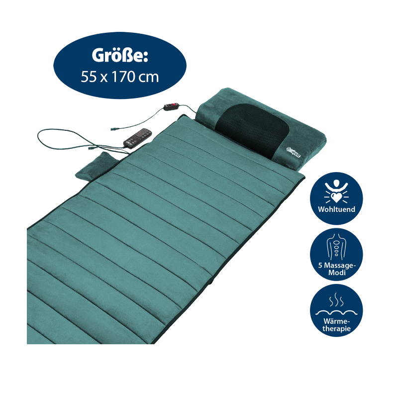 eZwell Massageauflage 55 x 170 cm | Set 3-tlg.