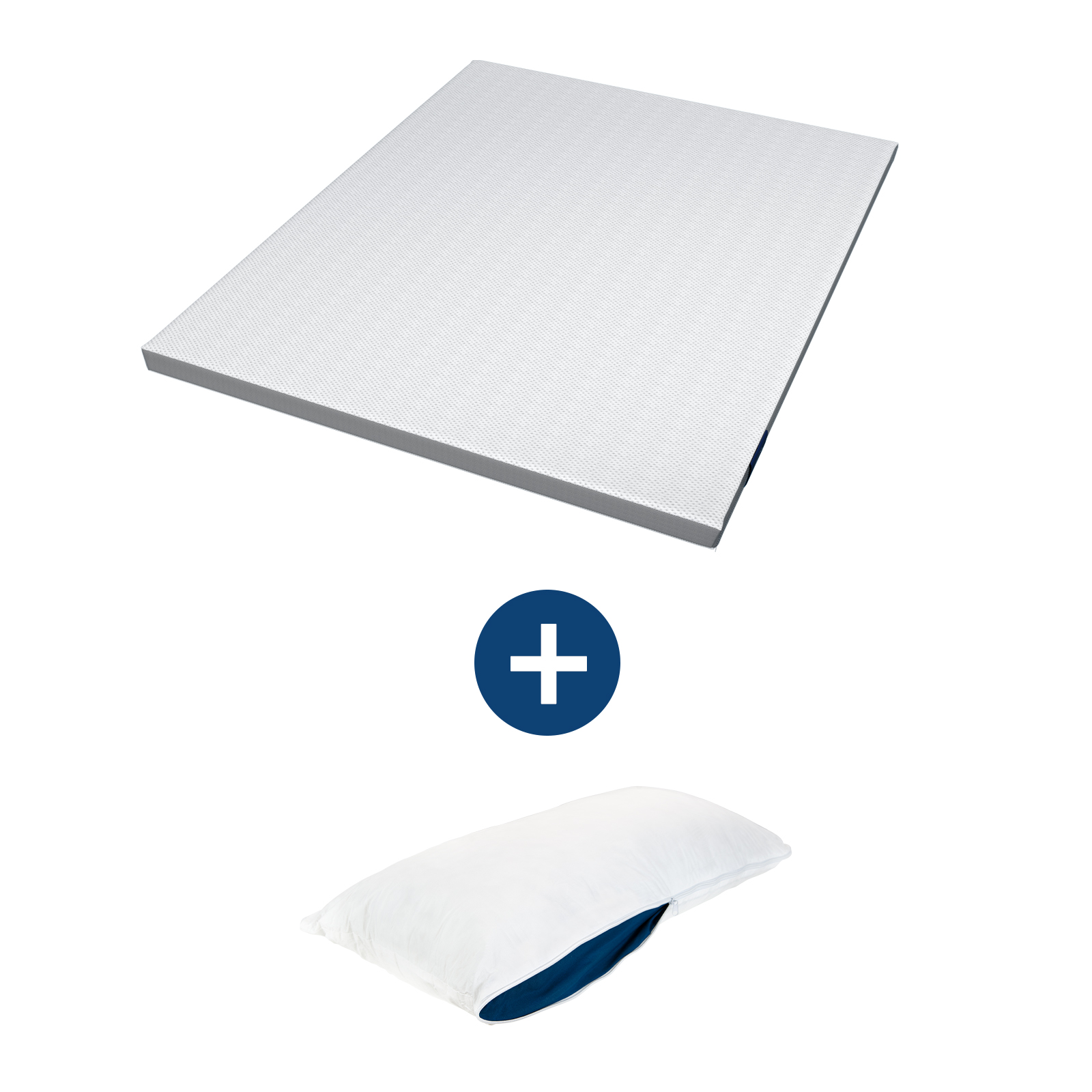 eazzzy Classic Matratzentopper inkl. Zipperkissen Genius