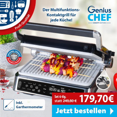 Genius Chef Kontaktgrill
