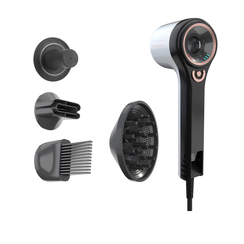 INVICTUS HAIR D7 Haartrockner | Set 5-tlg. (inkl. Wandhalterung)