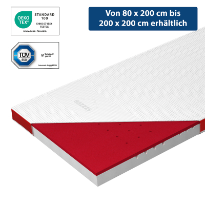 eazzzy Topper Premium Heat Therapy 90 x 200 x 9 cm