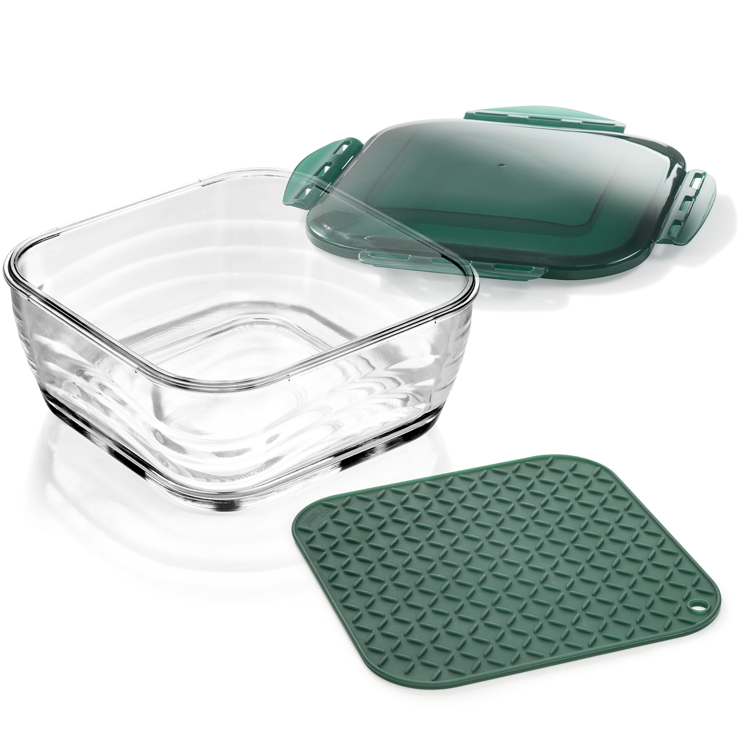 Nicer Dicer Chef Zubehör Auffangbehälter aus Glas