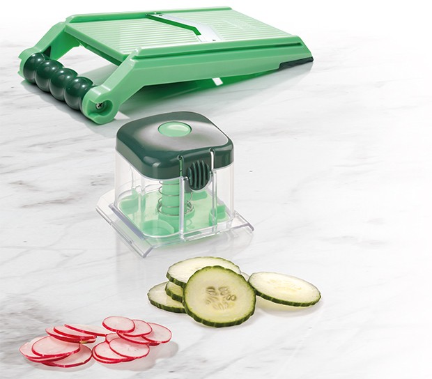 Nicer Dicer Chef Julienne Einsatz - Perfekte Gemüsestreifen Ganz Einfach